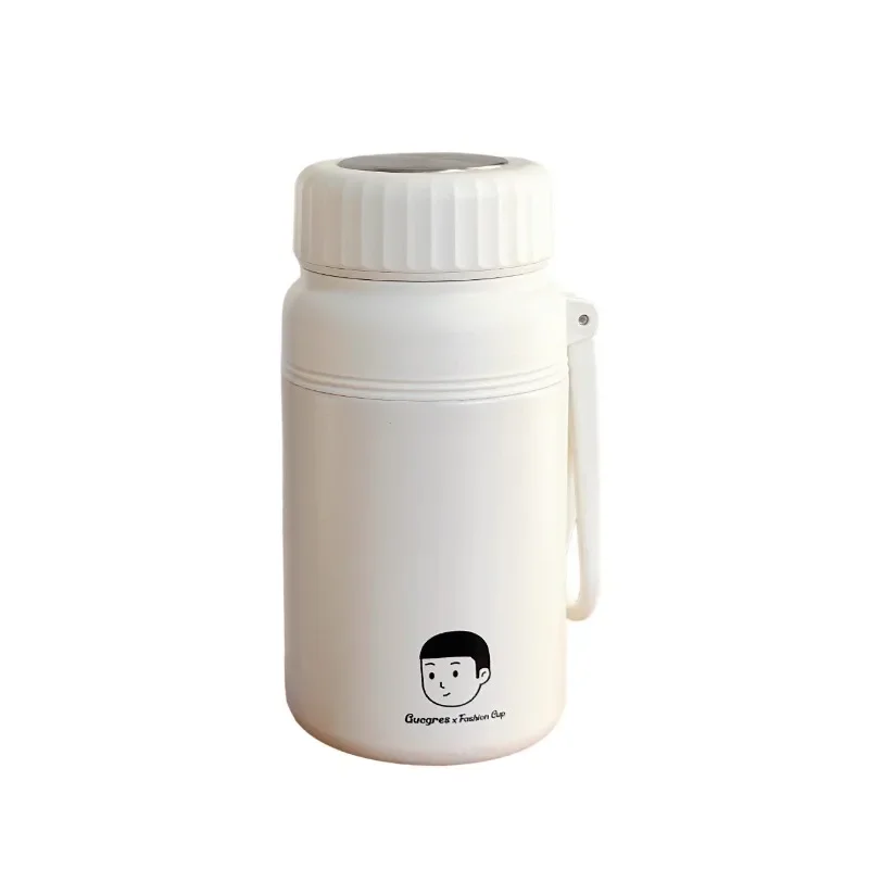 Couple thermos cup Girls stainless steel water cup Large capacity sports kettle Tea separation High-end tea cup
Couple thermos cup Girls stainless steel water cup Large capacity sports kettle Tea separation High-end tea cup
