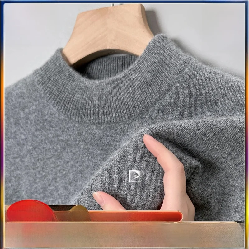Pierre Cardin мужской шерстяной свитер свободный вязаный Thiened f с высоким воротником теплый базовый слой irt для осени и зимы повседневный Sle
Pierre Cardin мужской шерстяной свитер свободный вязаный Thiened f с высоким воротником теплый базовый слой irt для осени и зимы повседневный Sle