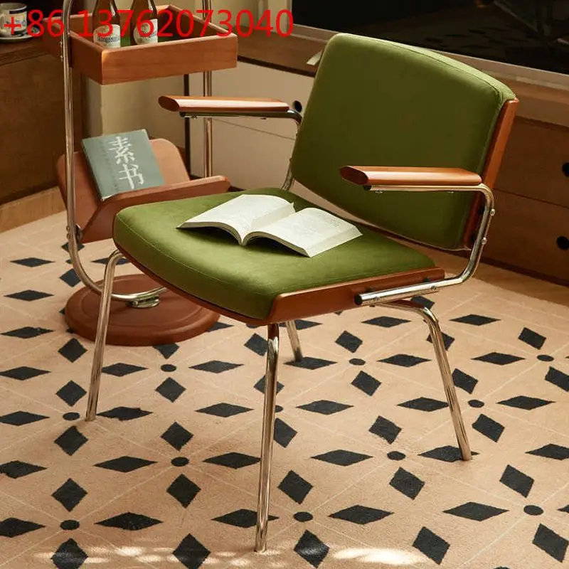 Скандинавский средневековый обеденный стул, дизайнерское кресло для отдыха, домашнее кресло для небольшой квартиры, стул со спинкой
Скандинавский средневековый обеденный стул, дизайнерское кресло для отдыха, домашнее кресло для небольшой квартиры, стул со спинкой