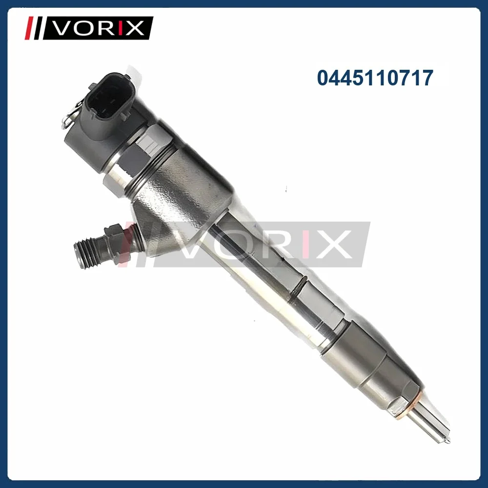 0445110717 Common Rail Diesel Fuel Injector for JAC 1100200FA130 HF4DA1-2C
0445110717 Common Rail Diesel Fuel Injector for JAC 1100200FA130 HF4DA1-2C
