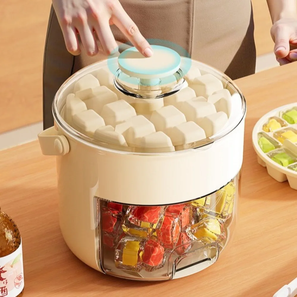 Бытовая двухслойная форма для кубиков льда, многофункциональный портативный льдогенератор, большая емкость, легкосъемная коробка для изготовления льда, виски
Бытовая двухслойная форма для кубиков льда, многофункциональный портативный льдогенератор, большая емкость, легкосъемная коробка для изготовления льда, виски