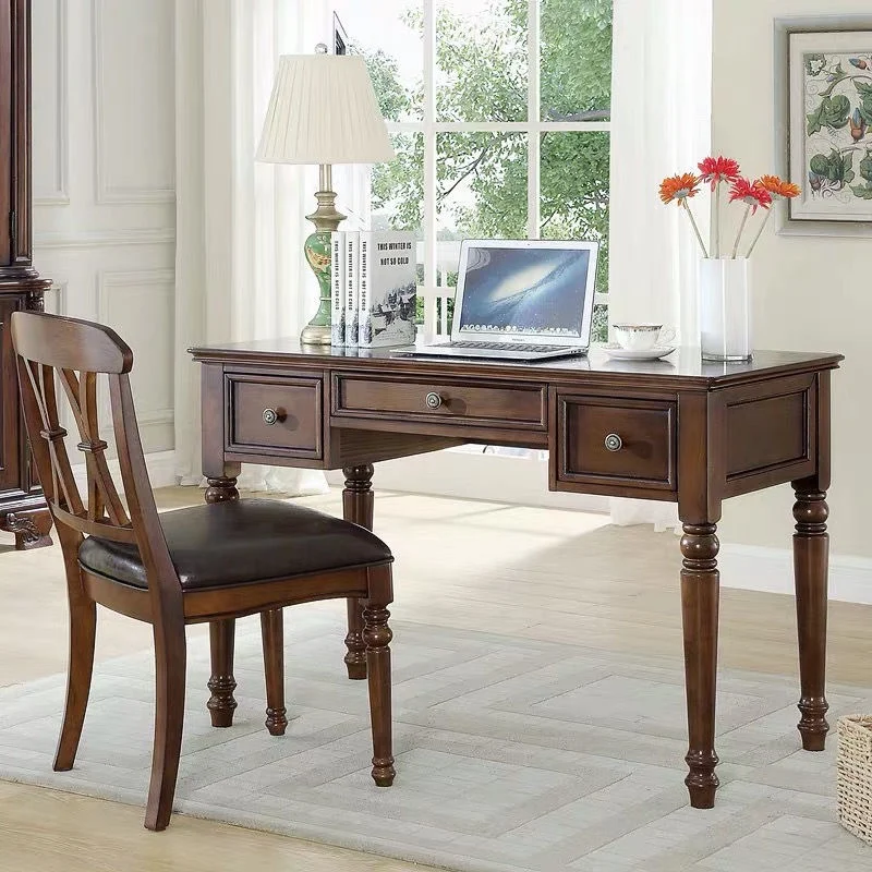 rural retro desk solid wood study furniture book chair combination computer desk writing table small apartment study table
rural retro desk solid wood study furniture book chair combination computer desk writing table small apartment study table
