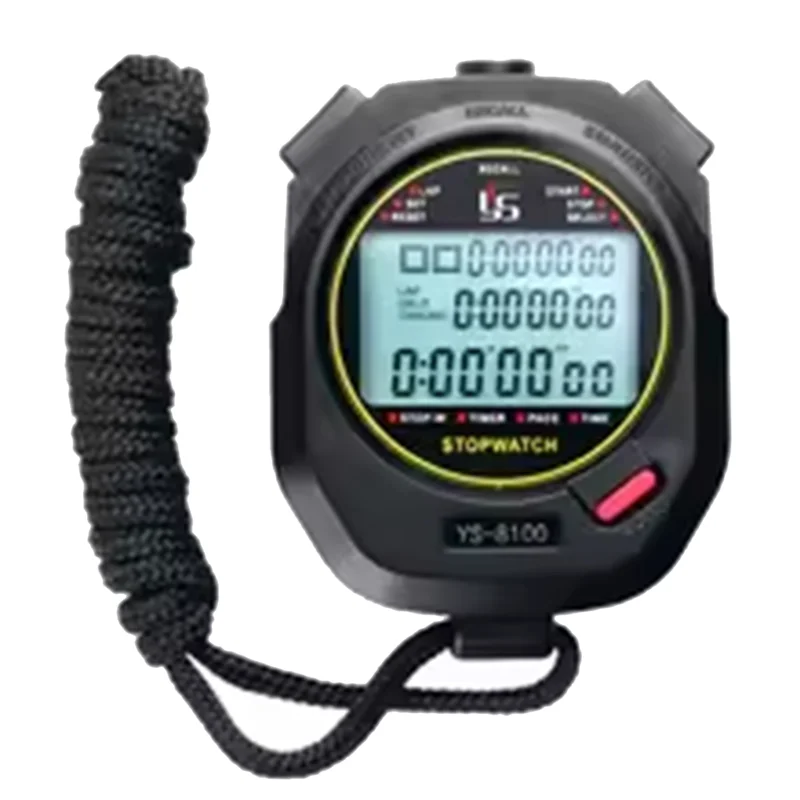 BNVN-Stopwatch Timer YS-8100 Electronic Stopwatch Timer 1/1000 Second Timing Sports Handheld Applicable Totrack Andfield Competi
BNVN-Stopwatch Timer YS-8100 Electronic Stopwatch Timer 1/1000 Second Timing Sports Handheld Applicable Totrack Andfield Competi
