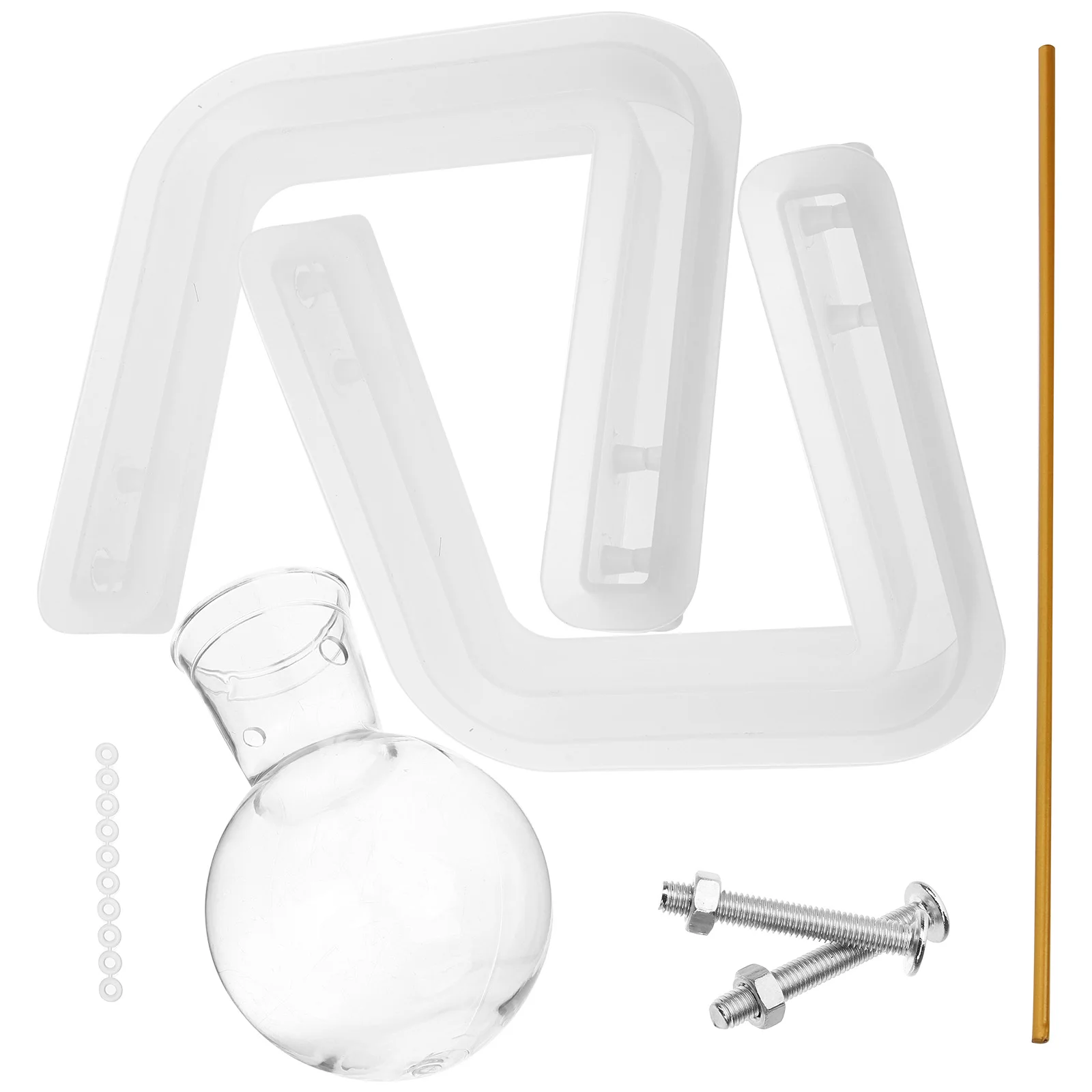 1 set Hydroponic Vase Mold Propagation Supplies Silicone Propagation Rack Flower Pot Kit Round Planter Creative DIY Supplies
1 set Hydroponic Vase Mold Propagation Supplies Silicone Propagation Rack Flower Pot Kit Round Planter Creative DIY Supplies