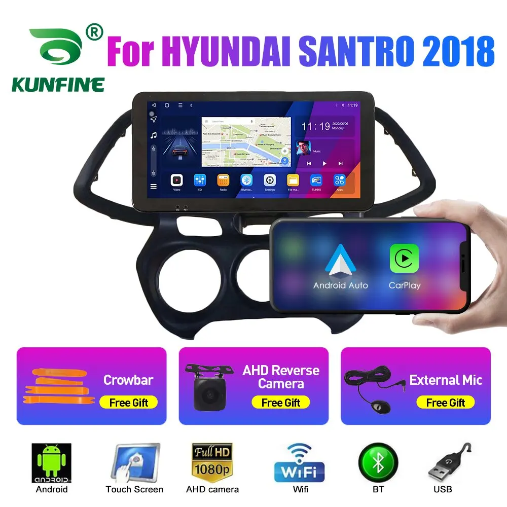 10,33-дюймовый автомобильный радиоприемник для HYUNDAI SANTRO 2Din Android, восьмиядерный автомобильный стерео DVD, GPS-навигатор, плеер, QLED-экран Carplay
10,33-дюймовый автомобильный радиоприемник для HYUNDAI SANTRO 2Din Android, восьмиядерный автомобильный стерео DVD, GPS-навигатор, плеер, QLED-экран Carplay