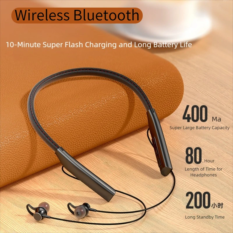 Neckband Bluetooth Headphone Earphone Sports Wireless Headphones Earphones Earbuds Hifi Stereo Bass Wireless Headset Waterproof
Neckband Bluetooth Headphone Earphone Sports Wireless Headphones Earphones Earbuds Hifi Stereo Bass Wireless Headset Waterproof
