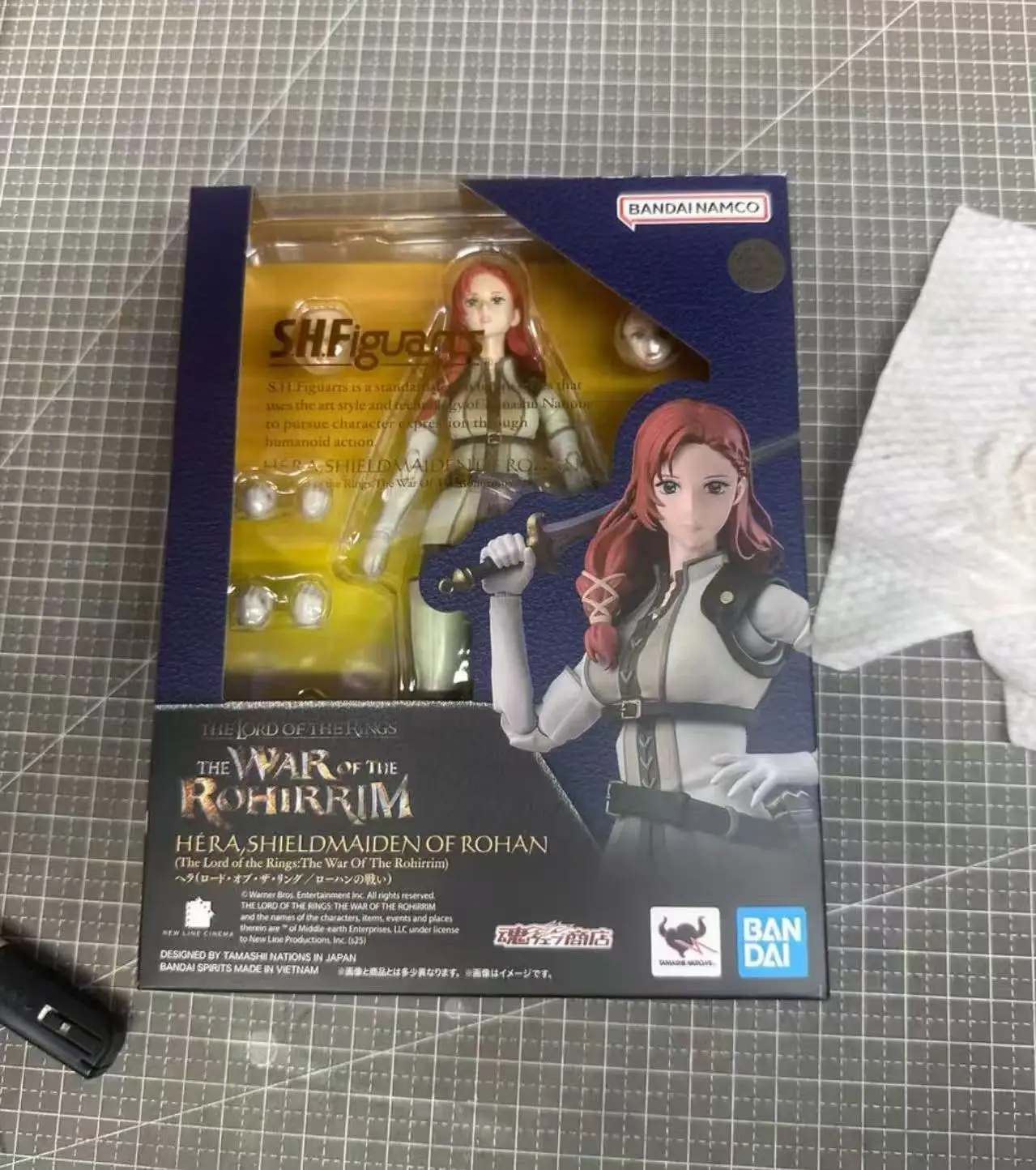 Bandai SHF Battle of Lord of The Rings Rohan Володар волка мира Принцесса Гера Принцесса Рохан
Bandai SHF Battle of Lord of The Rings Rohan Володар волка мира Принцесса Гера Принцесса Рохан