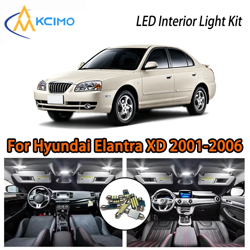 For Hyundai Elantra XD 2001-2006 LED Interior Lights, Car Atmosphere Lamp Kit, Super Bright White Ice Blue
For Hyundai Elantra XD 2001-2006 LED Interior Lights, Car Atmosphere Lamp Kit, Super Bright White Ice Blue