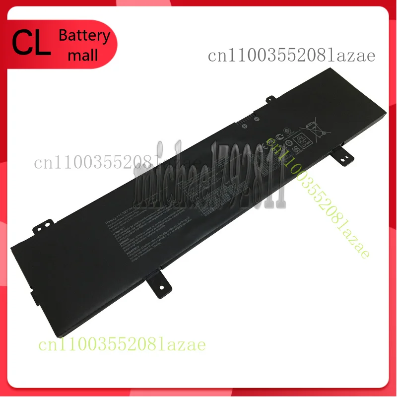New 11.52V 42Wh Genuine B31N1631 Battery for Asus ZenBook X505BA X505BP Series
New 11.52V 42Wh Genuine B31N1631 Battery for Asus ZenBook X505BA X505BP Series