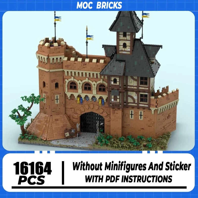 Medieval Castle Model Moc Building Blocks City Gates Bricks Model DIY Assembly Construction Toy Holiday Birthday Set Gifts
Medieval Castle Model Moc Building Blocks City Gates Bricks Model DIY Assembly Construction Toy Holiday Birthday Set Gifts
