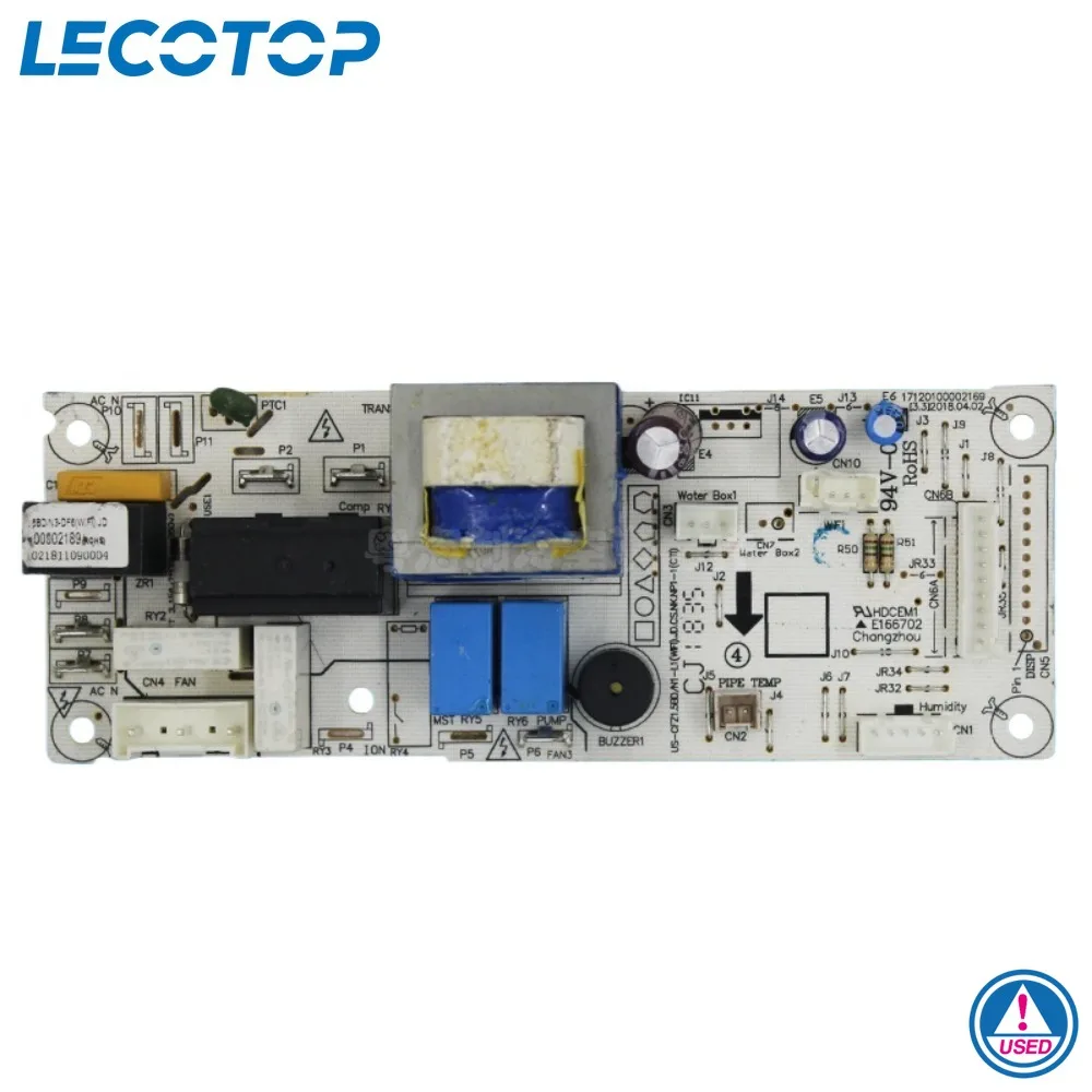 US-CFZ1.5BD/N1-L1 (WIFI).JD.CS.NK.NP1-1 17120100002169 Плата управления для запасных частей для печатной платы кондиционера Midea
US-CFZ1.5BD/N1-L1 (WIFI).JD.CS.NK.NP1-1 17120100002169 Плата управления для запасных частей для печатной платы кондиционера Midea