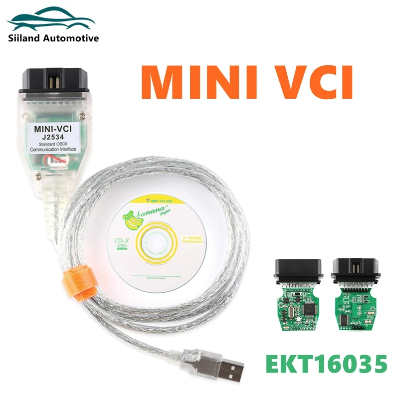 New Mini Vci For Toyota TIS Techstream V18.00.008 minivci FTDI For J2534 Auto Scanner OBD OBD2 Car Diagnostics cable
New Mini Vci For Toyota TIS Techstream V18.00.008 minivci FTDI For J2534 Auto Scanner OBD OBD2 Car Diagnostics cable