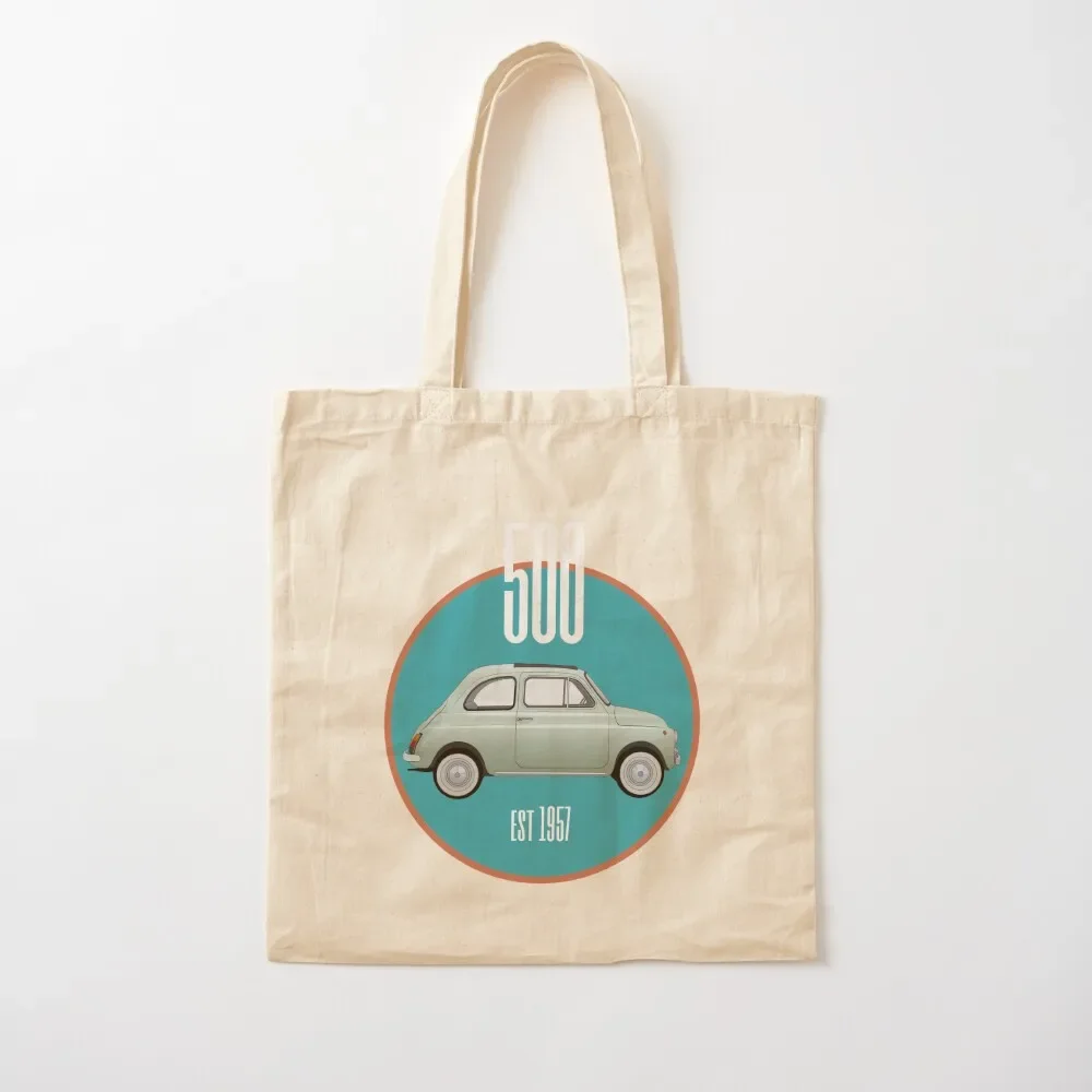 Fiat 500 vintage car teal blue design Tote Bag Women's bags ecological bags Tote Bag
Fiat 500 vintage car teal blue design Tote Bag Women's bags ecological bags Tote Bag