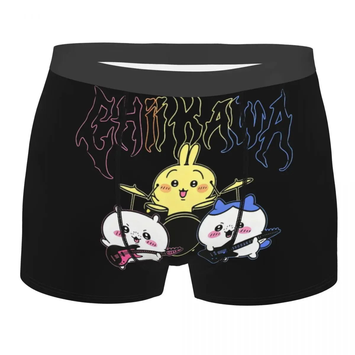 Heavy Metal Chiikawa Usagi Hachiware Men's Long Underwear Boxer Briefs Shorts Panties Hot Polyester Underpants for Male
Heavy Metal Chiikawa Usagi Hachiware Men's Long Underwear Boxer Briefs Shorts Panties Hot Polyester Underpants for Male