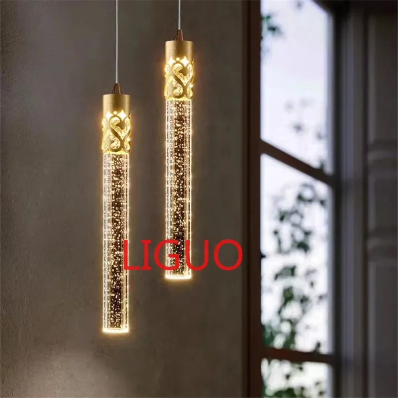 Modern tube pendant light minimalist crystal lamps For Dining Room Bedroom Shop Bar Cafe Home Decor aesthetic home decor light
Modern tube pendant light minimalist crystal lamps For Dining Room Bedroom Shop Bar Cafe Home Decor aesthetic home decor light
