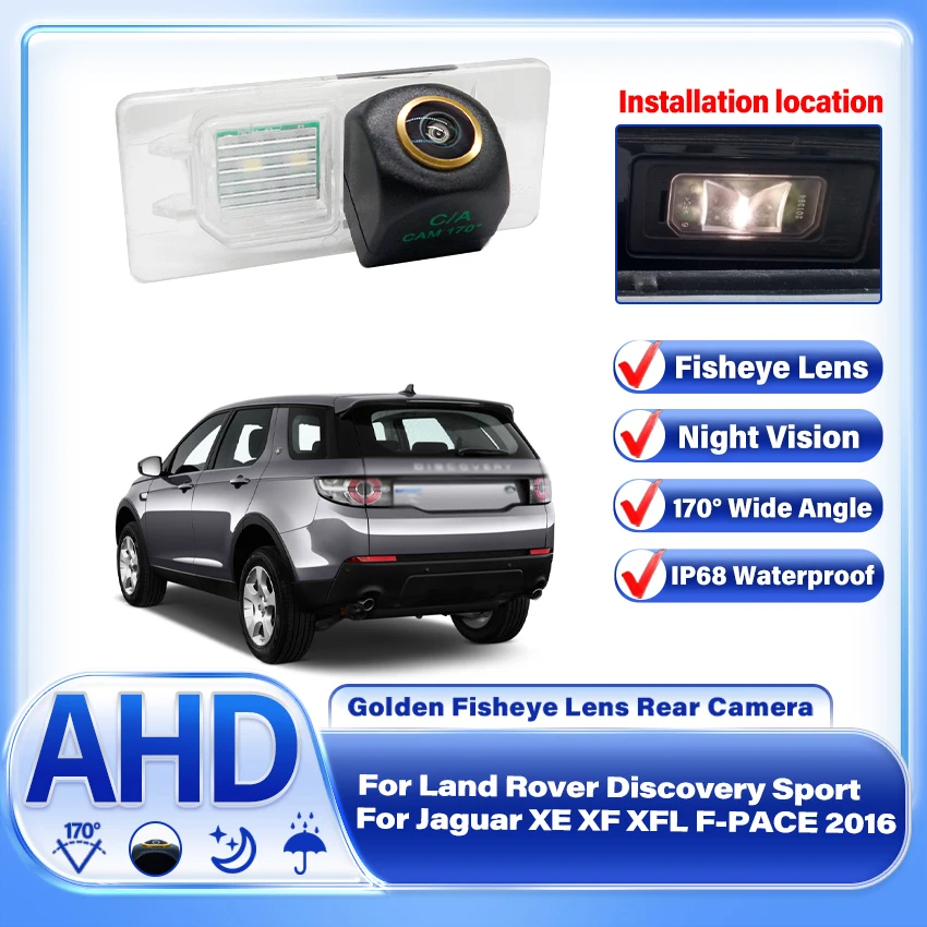 AHD1080P Car Rear view Wide Angle Camera Back up Reverse Camera For Land Rover Discovery Sport For Jaguar XE XF XFL F-PACE 2016
AHD1080P Car Rear view Wide Angle Camera Back up Reverse Camera For Land Rover Discovery Sport For Jaguar XE XF XFL F-PACE 2016