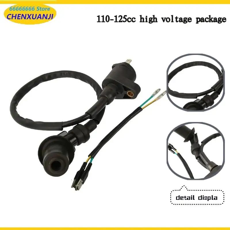 High Motorcycle Parts Rubber Ignition Coil For 110cc 125cc Dirt Bike Ignition Coil With Wire Plug Motocross Accessories
High Motorcycle Parts Rubber Ignition Coil For 110cc 125cc Dirt Bike Ignition Coil With Wire Plug Motocross Accessories