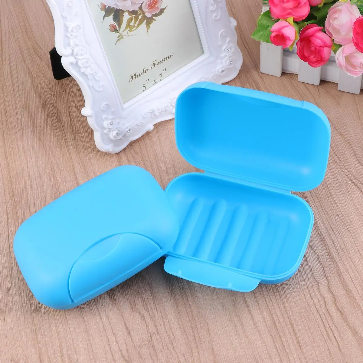 Portable Soap Dish Box Container Holder Leak Proof Travel Case for Bar Soap with Lock Compact Lightweight Practical
Portable Soap Dish Box Container Holder Leak Proof Travel Case for Bar Soap with Lock Compact Lightweight Practical