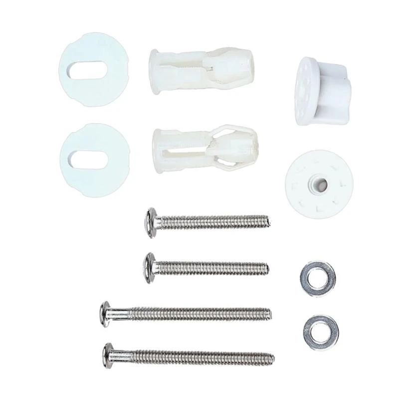 U2JC Toilet Seats Hinge Bolts Stable Screw Set Simple Installation for Firm Attachment
U2JC Toilet Seats Hinge Bolts Stable Screw Set Simple Installation for Firm Attachment