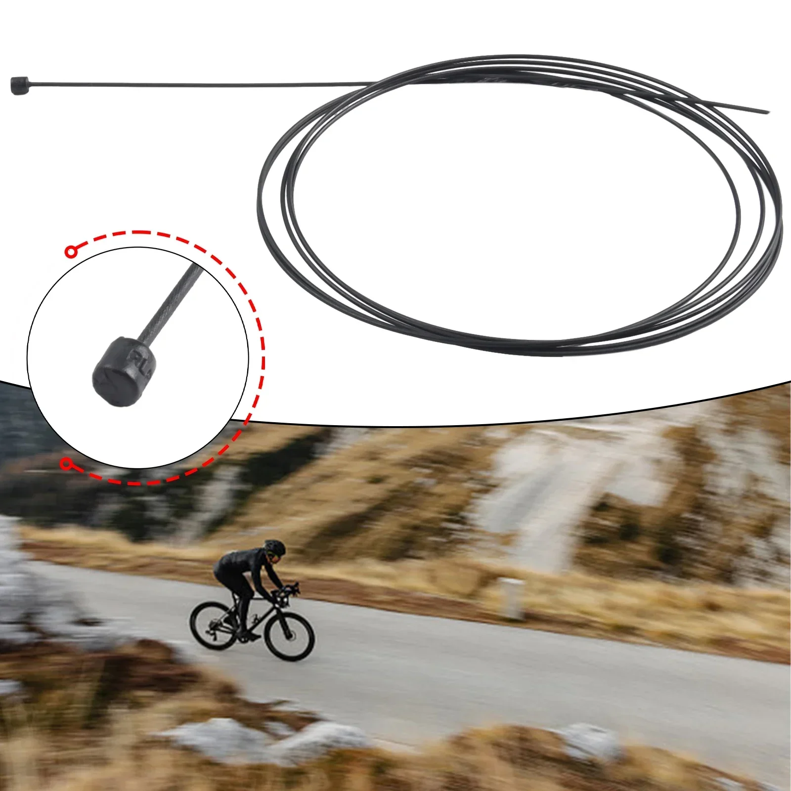 MTB Tef Lon Coated Speed Shifting Cable Core Deraillleur Line Brake Inner Wire Cycling Front Rear Brake Road Bike Accessories
MTB Tef Lon Coated Speed Shifting Cable Core Deraillleur Line Brake Inner Wire Cycling Front Rear Brake Road Bike Accessories