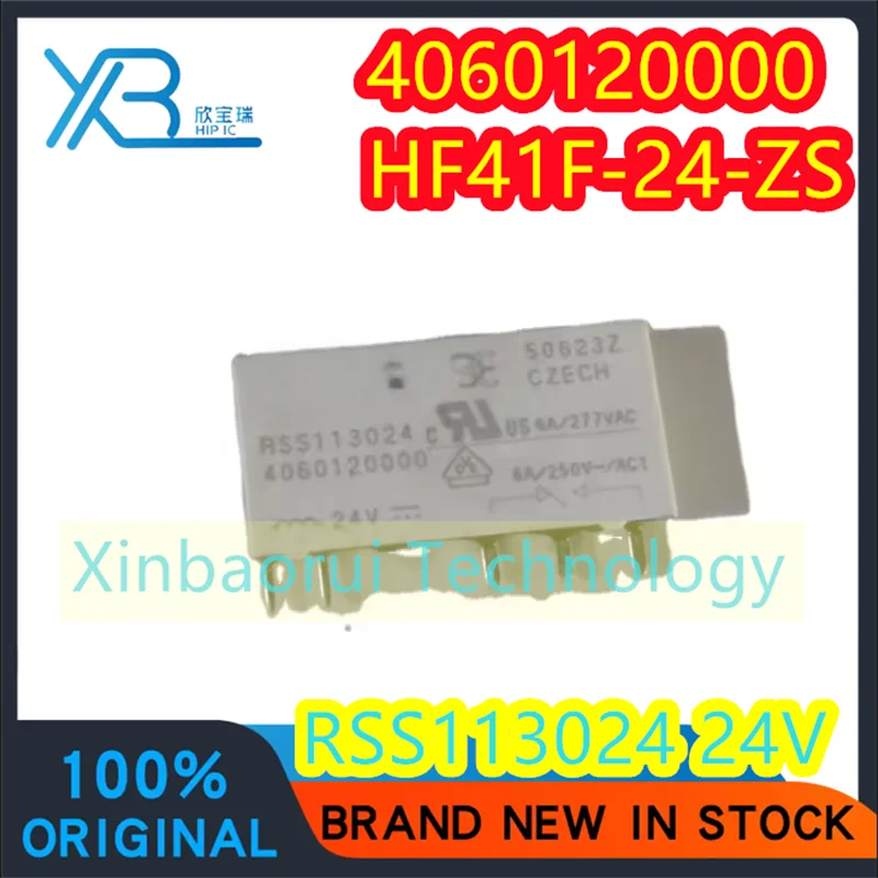 5pcs/batch RSS113024 4060120000 24V 24VDC 5-pin 6A Ultra-thin relay HF41F-24-ZS Brand new original Consumer electronics spot
5pcs/batch RSS113024 4060120000 24V 24VDC 5-pin 6A Ultra-thin relay HF41F-24-ZS Brand new original Consumer electronics spot
