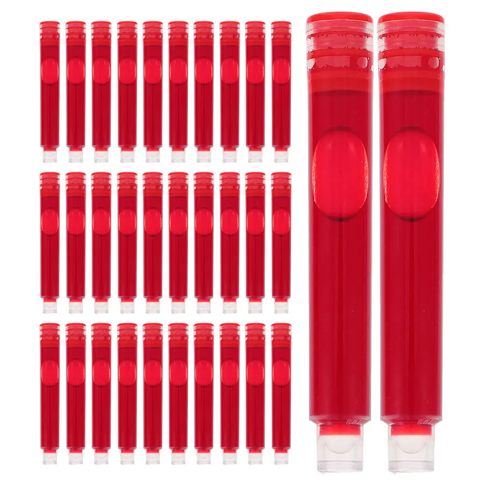 50Pcs Fountain Pen Ink Refills Black Ink Replacement Convenient Refill Bulk Pack Smooth Consistent Writing Fountain Pen
50Pcs Fountain Pen Ink Refills Black Ink Replacement Convenient Refill Bulk Pack Smooth Consistent Writing Fountain Pen