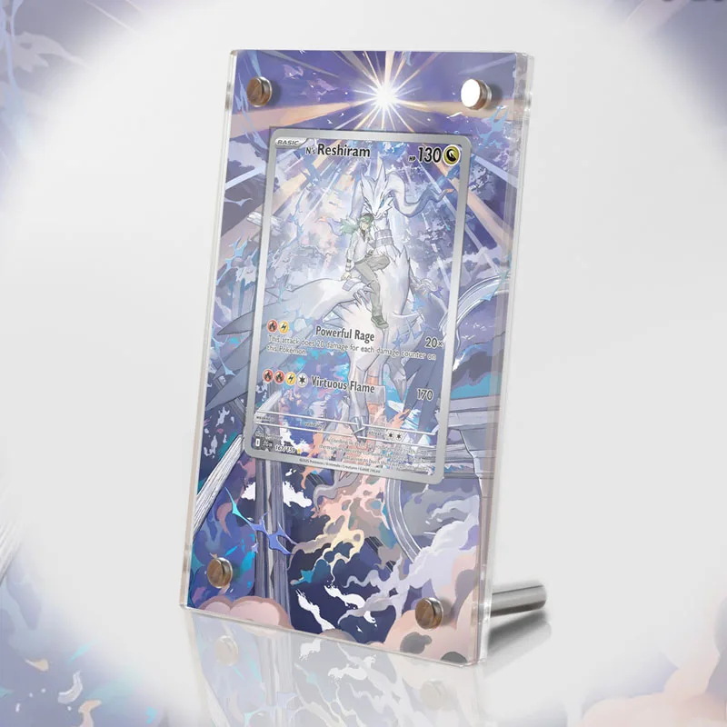PTCG Pokemon Reshiram Extended Drawing Card Brick Anime Game Collection Card Acrylic Display Stand No Card Gift Toy
PTCG Pokemon Reshiram Extended Drawing Card Brick Anime Game Collection Card Acrylic Display Stand No Card Gift Toy
