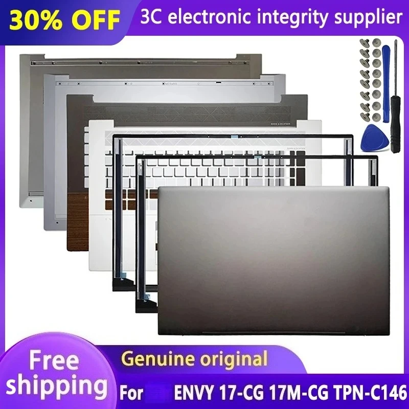 Для ENVY 17-CG 17M-CG TPN-C146 ноутбука, задняя крышка ЖК-дисплея, передняя панель, упор для рук, верхний корпус, нижняя нижняя часть корпуса L87946-001 L87948-001
Для ENVY 17-CG 17M-CG TPN-C146 ноутбука, задняя крышка ЖК-дисплея, передняя панель, упор для рук, верхний корпус, нижняя нижняя часть корпуса L87946-001 L87948-001