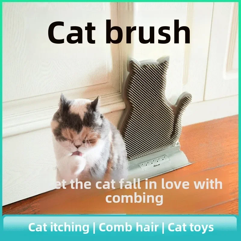Cat Massage Brush Rubbing Device Massage Brush Cat Scratcher Bathing Grooming Device Wall Scratcher Brushes Comb Pet Accessories
Cat Massage Brush Rubbing Device Massage Brush Cat Scratcher Bathing Grooming Device Wall Scratcher Brushes Comb Pet Accessories