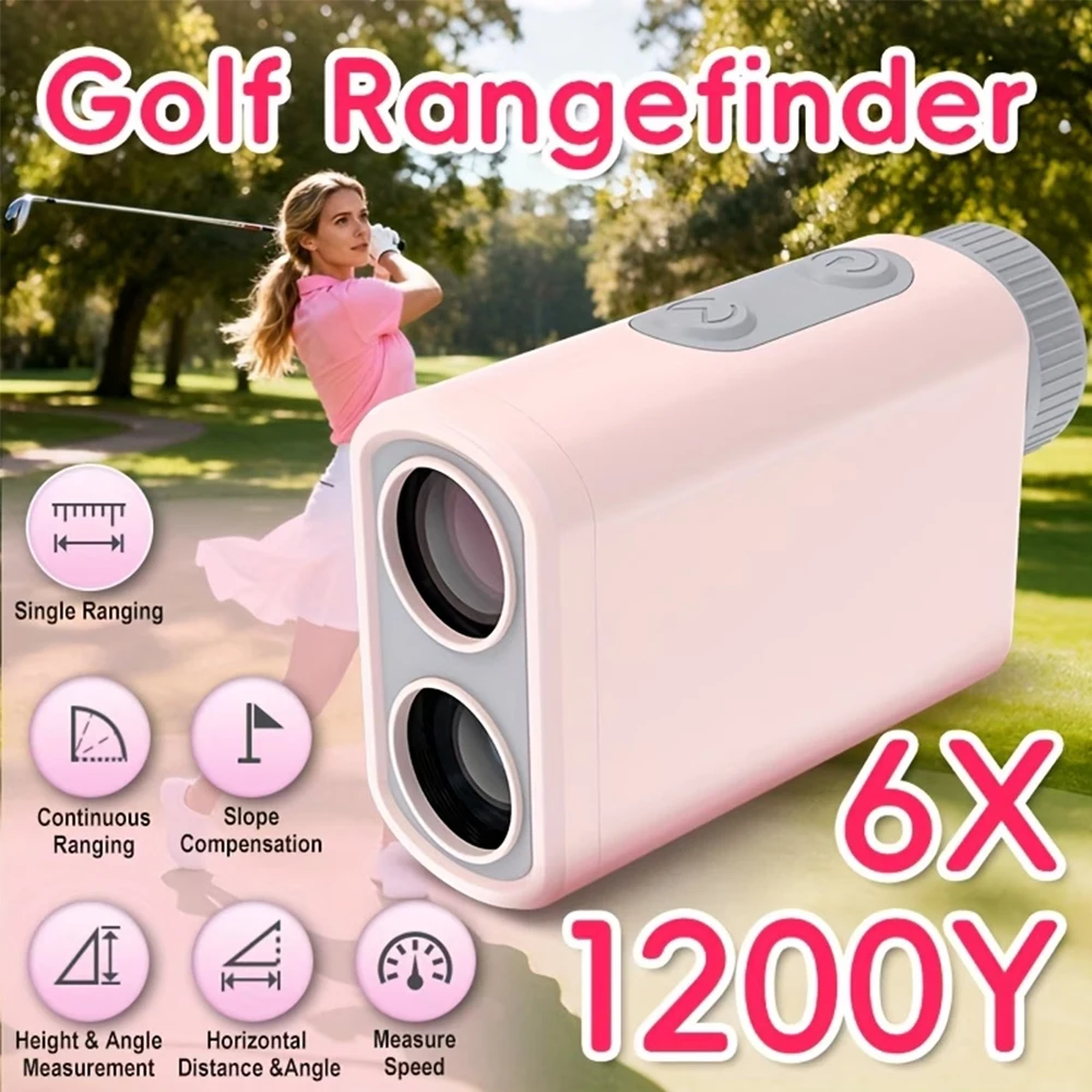 (USA Stock) Pink Golf Rangefinder 1200 Yards with Slope 6X Magnification Rechargeable Laser Range Finder for Girls Women
(USA Stock) Pink Golf Rangefinder 1200 Yards with Slope 6X Magnification Rechargeable Laser Range Finder for Girls Women