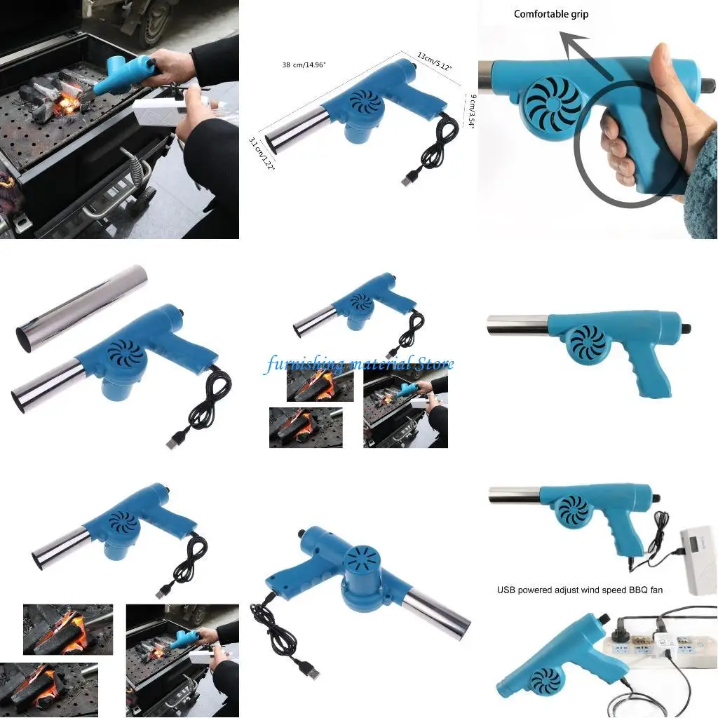 Y5gd портативная воздуходувка для барбекю с USB -кабелем на открытом воздухе для приготовления пищи
Y5gd портативная воздуходувка для барбекю с USB -кабелем на открытом воздухе для приготовления пищи
