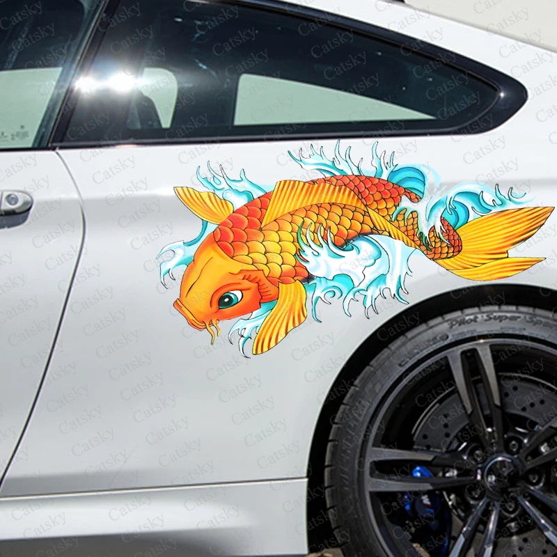 carp koi Car body side sticker racing full decal universal vinyl self-adhesive decorative accessories car decal
carp koi Car body side sticker racing full decal universal vinyl self-adhesive decorative accessories car decal