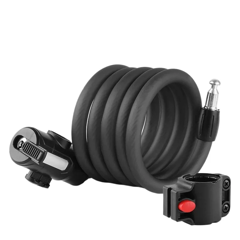 Bicycle lock electric vehicle steel lock thicken steel cable thickened sup strong anti-theft key lock riding equipment
Bicycle lock electric vehicle steel lock thicken steel cable thickened sup strong anti-theft key lock riding equipment
