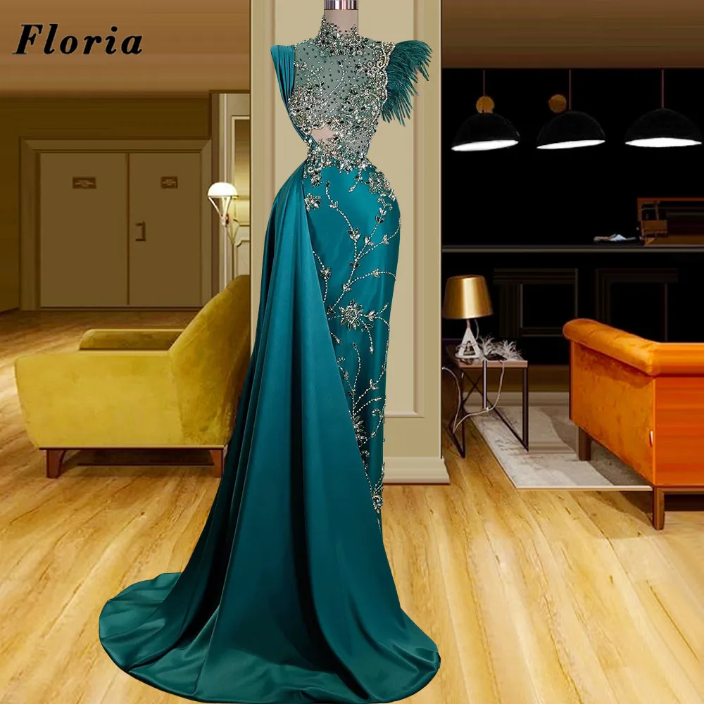 Floria Green Feathers Prom Evening Dresses Crystals Long Dresses Coutures 2022 Women Party Night Prom Dress Wedding Evening Wear
Floria Green Feathers Prom Evening Dresses Crystals Long Dresses Coutures 2022 Women Party Night Prom Dress Wedding Evening Wear