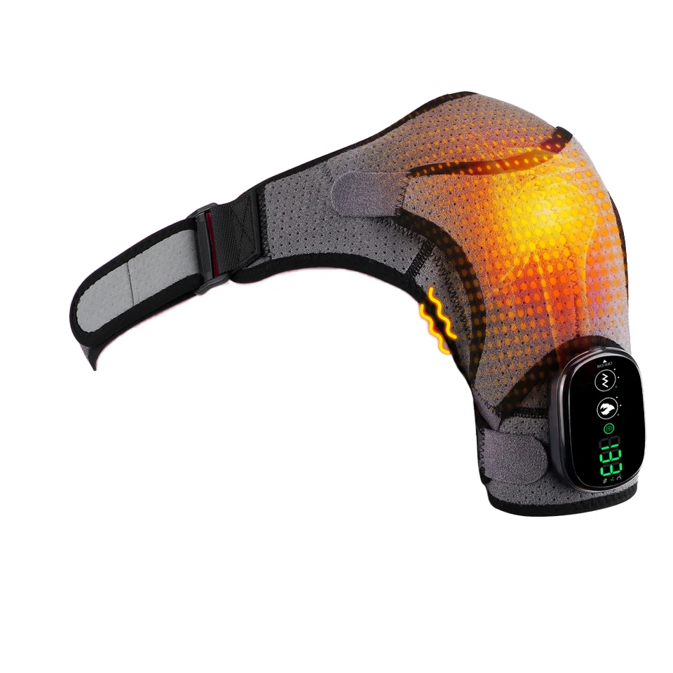 Infrared Therapy Heating Vibration Shoulder Massager Neck & Shoulder Arthritis Pain Relief Wrap Belt Device 
Infrared Therapy Heating Vibration Shoulder Massager Neck & Shoulder Arthritis Pain Relief Wrap Belt Device