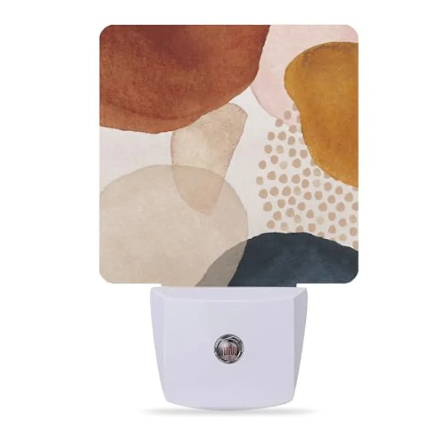 Boho Abstract Night Light, Night Lights Plug into Wall for Boys Girls, Led Lamp for Stairway/Hallway/Bedroom 0.5W Nightlight Sl
Boho Abstract Night Light, Night Lights Plug into Wall for Boys Girls, Led Lamp for Stairway/Hallway/Bedroom 0.5W Nightlight Sl