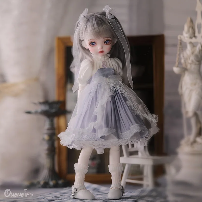 BJD Doll 1/6 Jin Muu Body Lovely Lavender Princess Dress Ball Jointed Doll Surprise Gift
BJD Doll 1/6 Jin Muu Body Lovely Lavender Princess Dress Ball Jointed Doll Surprise Gift