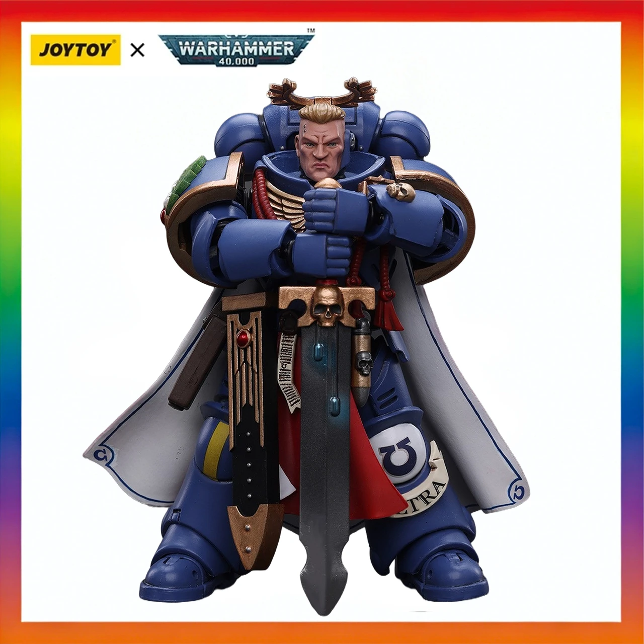 Оригинальная коллекционная модель JOYTOY WARHAMMER 40K Ultramarines Primaris Captain с мощным мечом и плазменным пистолетом, подарок для коллекционеров.
Оригинальная коллекционная модель JOYTOY WARHAMMER 40K Ultramarines Primaris Captain с мощным мечом и плазменным пистолетом, подарок для коллекционеров.