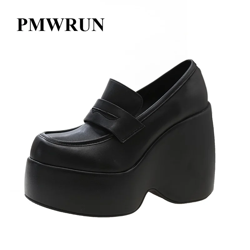 Platform Wedge Pumps For Women Slip On Mary Jane Punk Goth Fashion High Heels Shoes Spring Casual Mary Janes Lolita
Platform Wedge Pumps For Women Slip On Mary Jane Punk Goth Fashion High Heels Shoes Spring Casual Mary Janes Lolita
