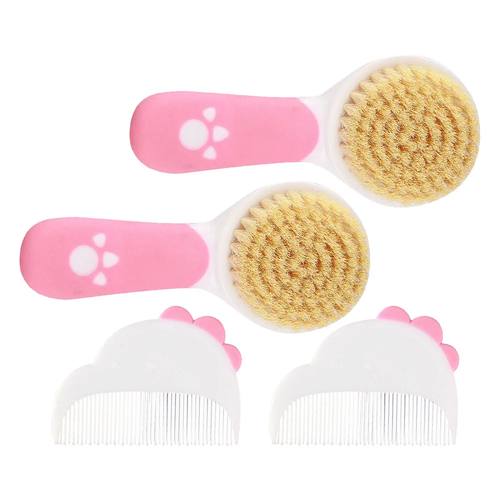 2Set Baby Hair Brush and Comb Set Soft Bristle Newborn Toddler Grooming Tool Scalp Health Care Easy Detangle Cradle Cap Brush
2Set Baby Hair Brush and Comb Set Soft Bristle Newborn Toddler Grooming Tool Scalp Health Care Easy Detangle Cradle Cap Brush