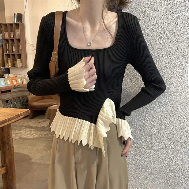 Женские пуловеры с асимметричным разрезом по бокам, универсальные, в стиле пэчворк, винтажные, в стиле Харадзюку, осенне-зимние, повседневные, уютные, модные, мягкие свитера
Женские пуловеры с асимметричным разрезом по бокам, универсальные, в стиле пэчворк, винтажные, в стиле Харадзюку, осенне-зимние, повседневные, уютные, модные, мягкие свитера