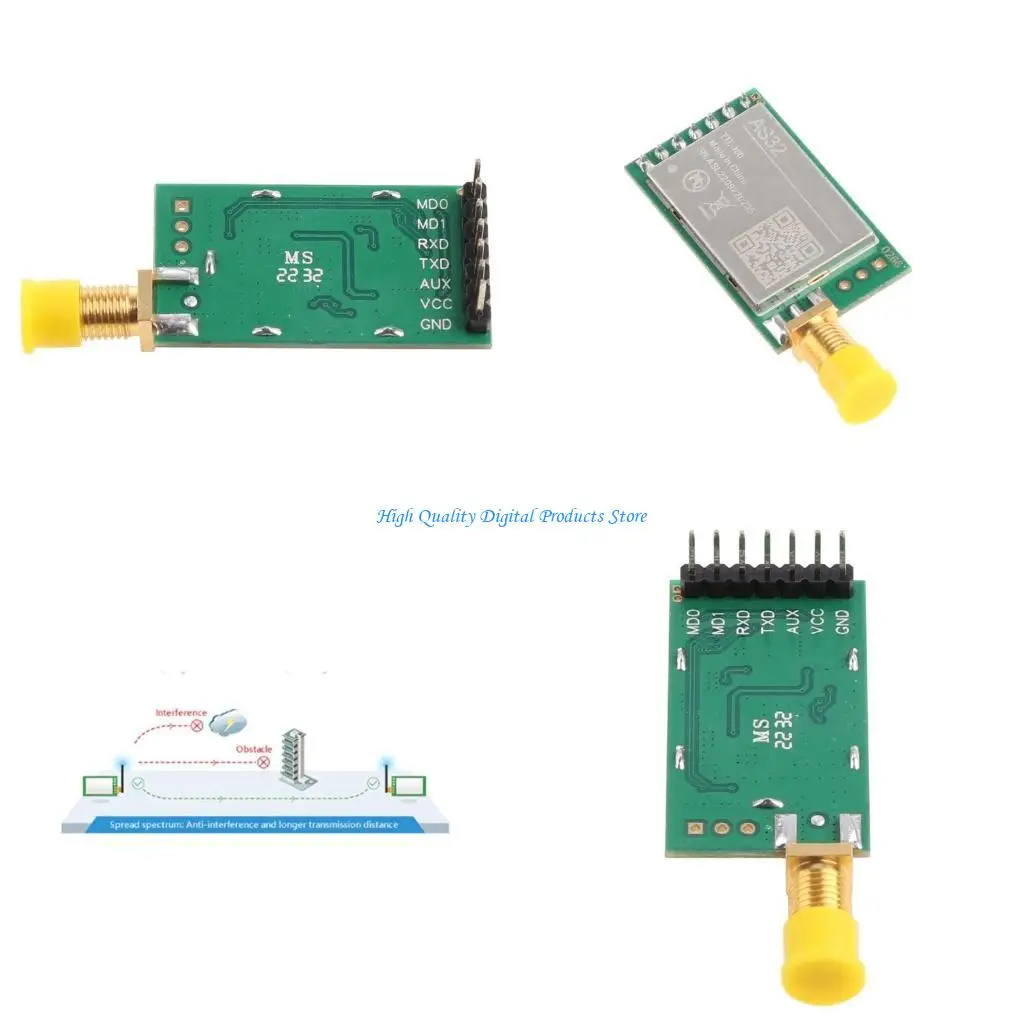 U2JE Firm Wireless Module 410-411mhz Working Frequency 3.3~5.2v for Dc(typical Value
U2JE Firm Wireless Module 410-411mhz Working Frequency 3.3~5.2v for Dc(typical Value
