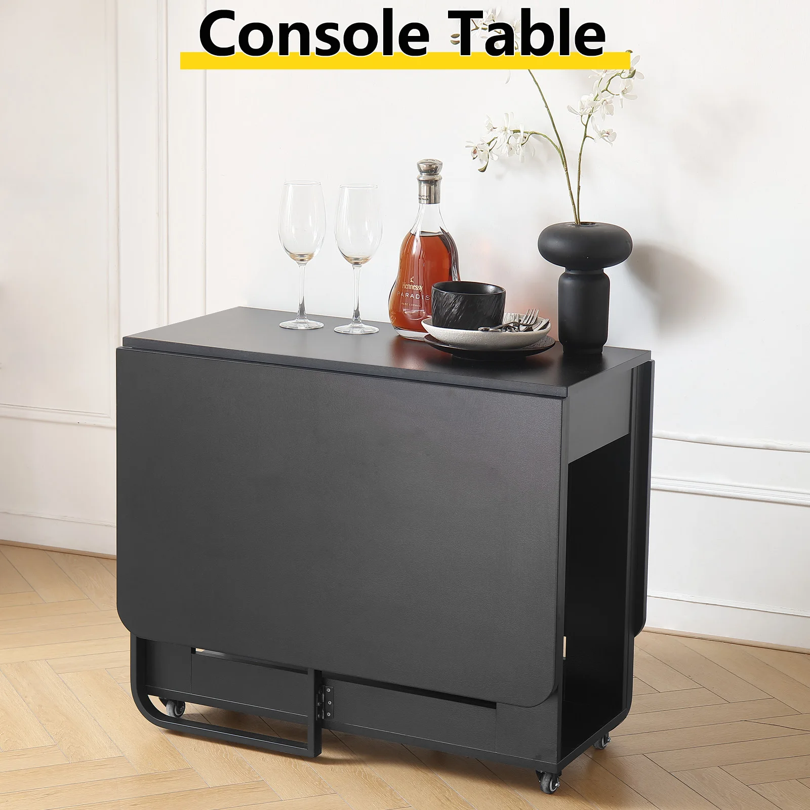 Movable Fashion Folding Dining Table Furniture Space saving Multifunctional Rectangle Dining Table and Folding Chairs
Movable Fashion Folding Dining Table Furniture Space saving Multifunctional Rectangle Dining Table and Folding Chairs