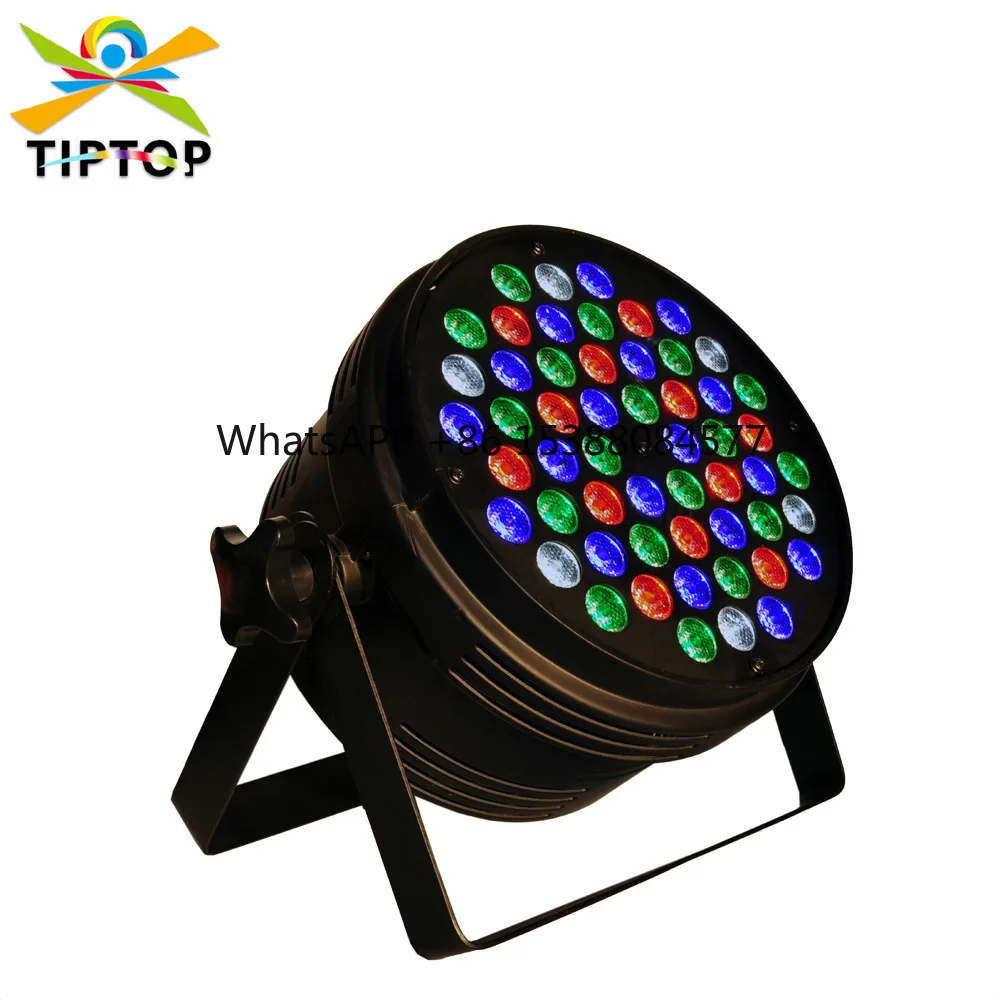 LED cast aluminum lamp 54 3-watt red, green, blue and white single color mixed lamp beads stage lighting
LED cast aluminum lamp 54 3-watt red, green, blue and white single color mixed lamp beads stage lighting