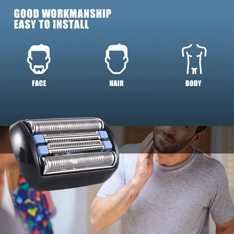 Multi-Founctional Replacement Foil Cutter Head Shaving Head Razor Blades For Braun Series 9 92S/92B/92M Electric Shaver Replacem
Multi-Founctional Replacement Foil Cutter Head Shaving Head Razor Blades For Braun Series 9 92S/92B/92M Electric Shaver Replacem