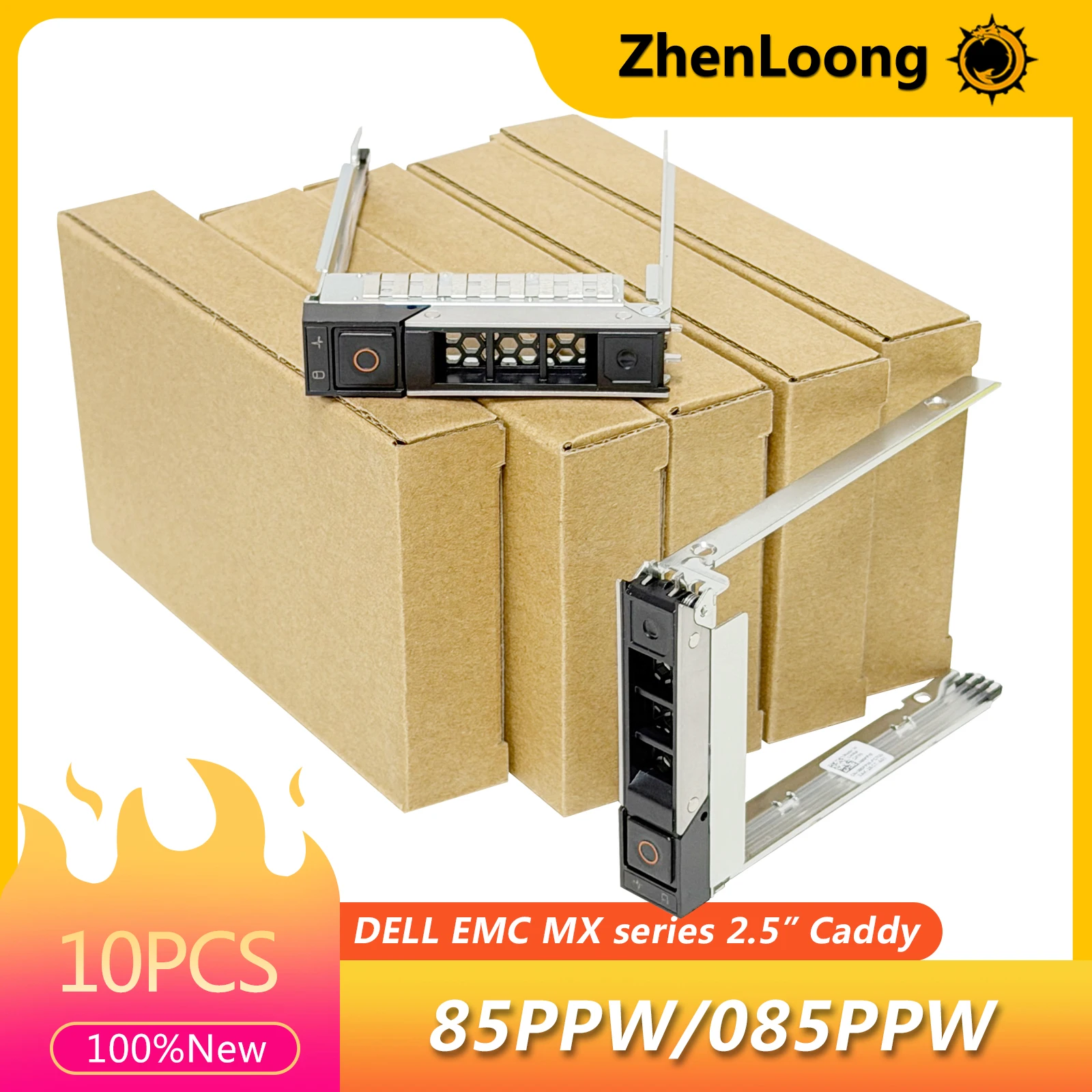 10 шт./лот, 85PPW, 2,5-дюймовый HDD Caddy для Dell EMC PowerEdge MX740C MX750C MX740 MX750 MX840 MX840C MX760C XR11 XR12 XR5610 085PPW
10 шт./лот, 85PPW, 2,5-дюймовый HDD Caddy для Dell EMC PowerEdge MX740C MX750C MX740 MX750 MX840 MX840C MX760C XR11 XR12 XR5610 085PPW