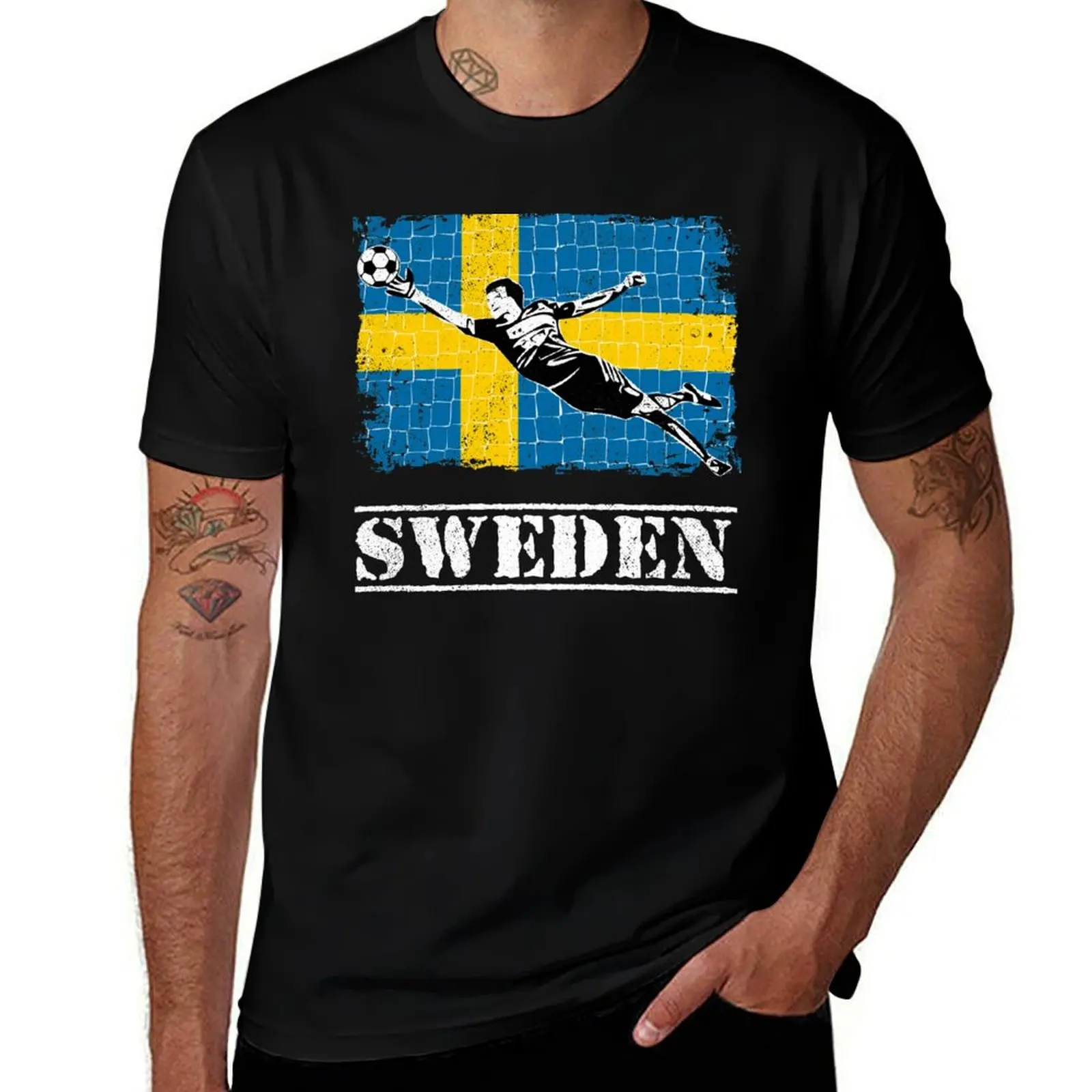 Sweden Soccer Supporter Goalkeeper Shirt T-Shirt Lightweight Sport Basic T-Shirt
Sweden Soccer Supporter Goalkeeper Shirt T-Shirt Lightweight Sport Basic T-Shirt