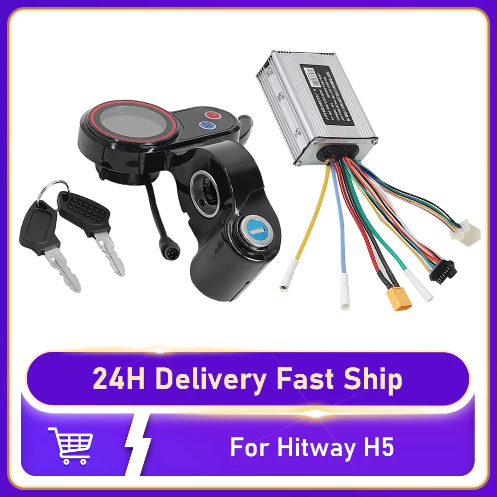 Kickscooter Dashboard Controller for Hitway H5 Electric Scooter Accessories LCD Display Panel Motherboard Replacement Spare Part
Kickscooter Dashboard Controller for Hitway H5 Electric Scooter Accessories LCD Display Panel Motherboard Replacement Spare Part