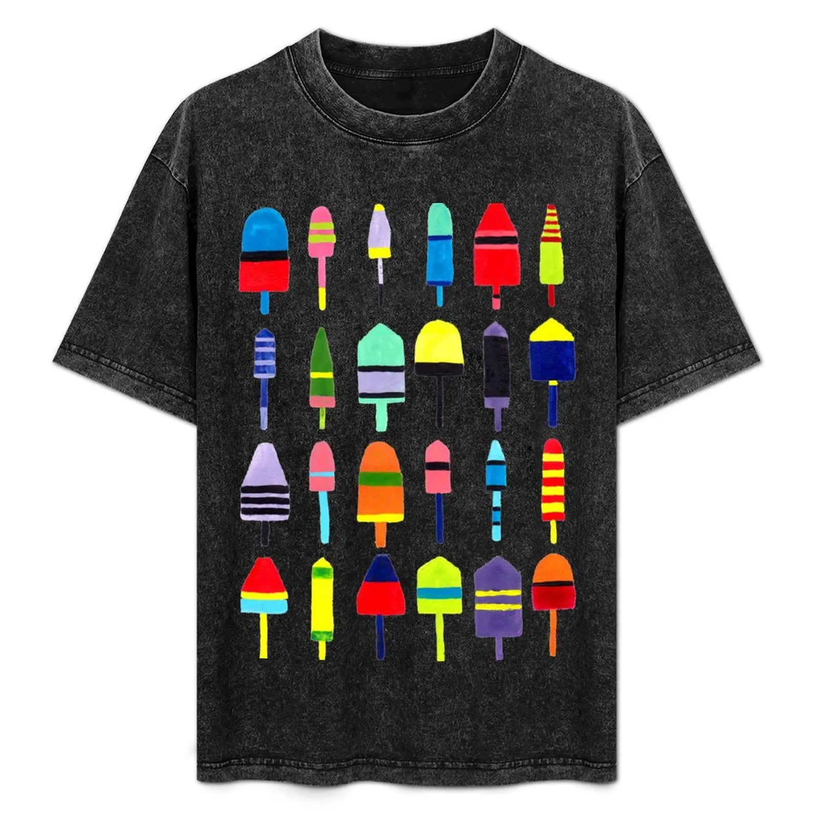 Colorful Lobster Buoys T-Shirt Comfort Stretch Tee Shirt
Colorful Lobster Buoys T-Shirt Comfort Stretch Tee Shirt