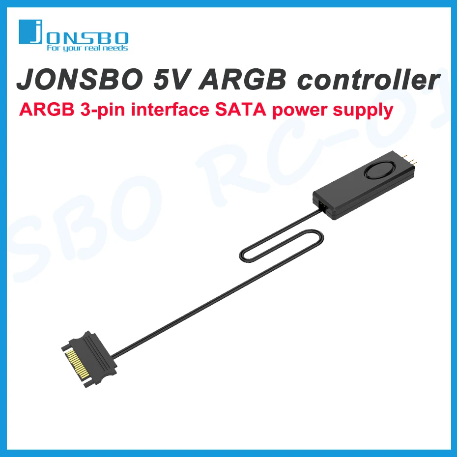 JONSBO 5V 3PIN ARGB контроллер 3-контактный интерфейс источник питания SATA для вентилятора корпуса радиатора с воздушным охлаждением
JONSBO 5V 3PIN ARGB контроллер 3-контактный интерфейс источник питания SATA для вентилятора корпуса радиатора с воздушным охлаждением